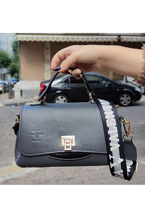 کیف دستی طوسی زنانه سایز متوسط valentina victoria - کد 856750662