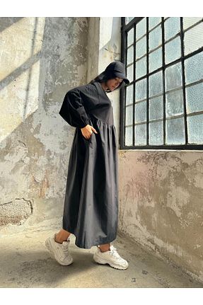 لباس مشکی زنانه بافتنی minaaise - کد 859065825