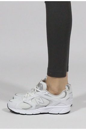 کفش اسنیکر سفید زنانه بند دار New Balance - کد 816381575