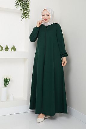 کلاه و ابایا سبز زنانه پنبه ای DLC Tekstil - کد 830509465