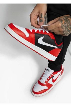 کفش اسنیکر طلائی زنانه چرم اصل Nike - کد 858939359