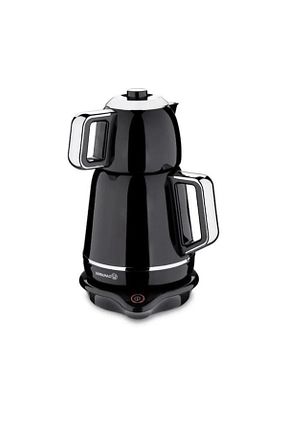 چای ساز مشکی KORKMAZ - کد 850848683
