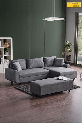 ست گوشه ای طوسی 120 x 230 Kagu - کد 176834206