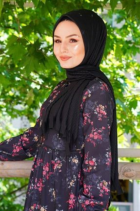 شال مشکی زنانه پنبه ای modi - کد 66083430