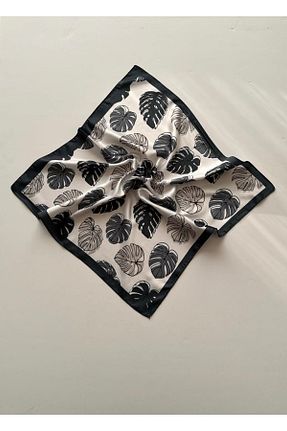 دستمال گردن طوسی زنانه پلی استر AGAPI - کد 855082201
