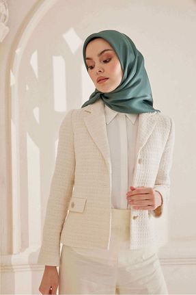 روسری سبز پلی استر Cardion - کد 356809178