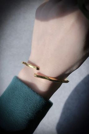 دستبند نقره طلائی زنانه 925 عیار Sunshine - کد 823424511