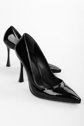 کفش استایلیتو مشکی پاشنه نازک Shoeberry - کد 859013271