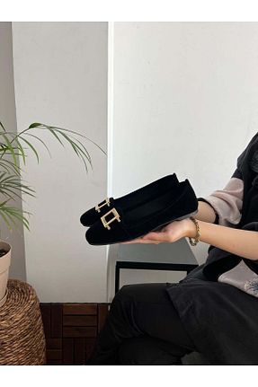 دمپائی خانگی مشکی زنانه جیر Behtah Kundura - کد 859033412