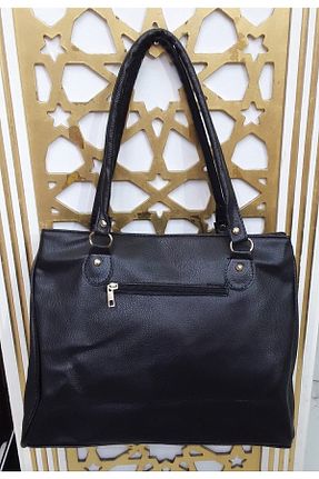 کیف دوشی مشکی زنانه چرم مصنوعی Genel Markalar - کد 637403071