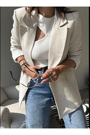 کت طوسی زنانه Blazer Letizia byece - کد 737329451