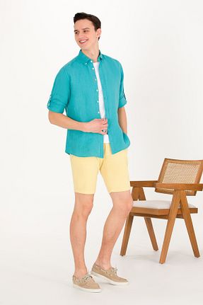 شلوارک و برمودا آبی مردانه رگولار U.S. Polo Assn. - کد 839175720