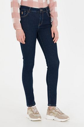 شلوار آبی زنانه پارچه U.S. Polo Assn. - کد 834579383