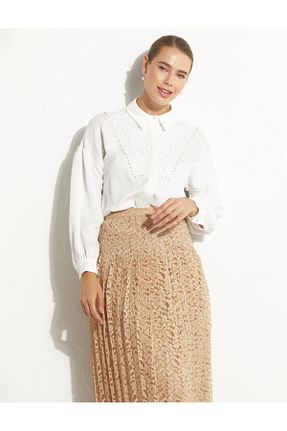 تونیک حجاب نباتی زنانه بافتنی Kayra - کد 771585687
