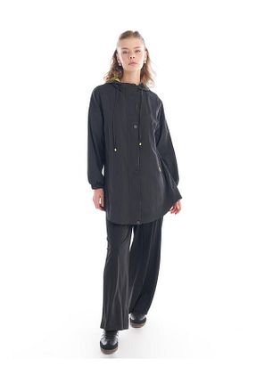 ترنچکت مشکی زنانه بدون آستر Kayra - کد 812362614