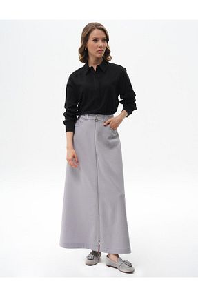 پیراهن حجاب مشکی زنانه رگولار Kayra - کد 839638720