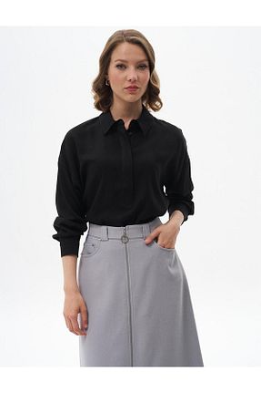 پیراهن حجاب مشکی زنانه رگولار Kayra - کد 839638720