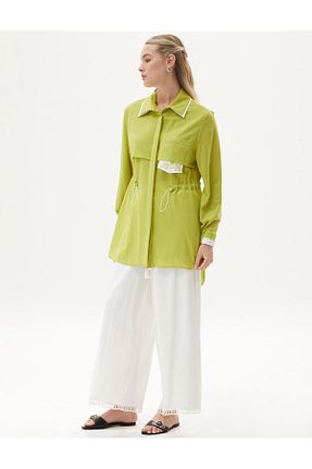 تونیک حجاب سبز زنانه بافتنی Kayra - کد 827165878