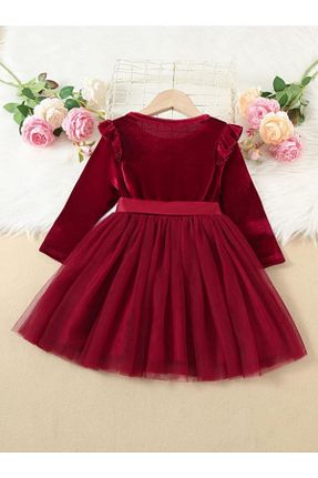 لباس زرشکی بچه گانه بافتنی ASIA GİYİM - کد 790035403