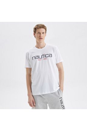 تیشرت سفید مردانه رگولار Nautica - کد 679693042