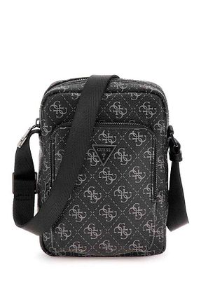 کیف پستچی مشکی مردانه Guess - کد 647595369