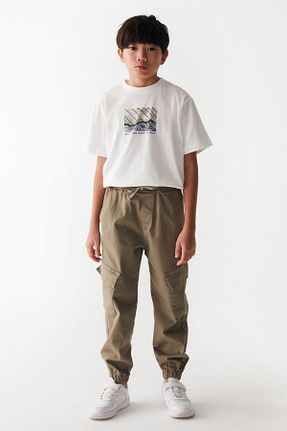 تیشرت نباتی بچه گانه Relaxed Nk Kids - کد 812322115