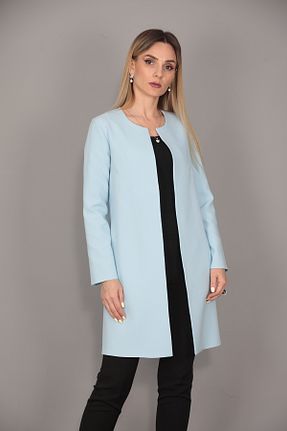 کت آبی زنانه رگولار ÖNDER ÖZSOY - کد 759553714