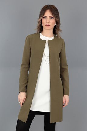 کت خاکی زنانه Blazer ÖNDER ÖZSOY - کد 759553727