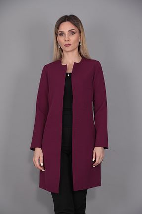 کت بنفش زنانه رگولار ÖNDER ÖZSOY - کد 743333386