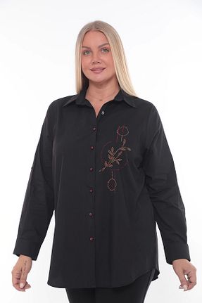 پیراهن مشکی زنانه سایز بزرگ Lady Majestic - کد 750810743