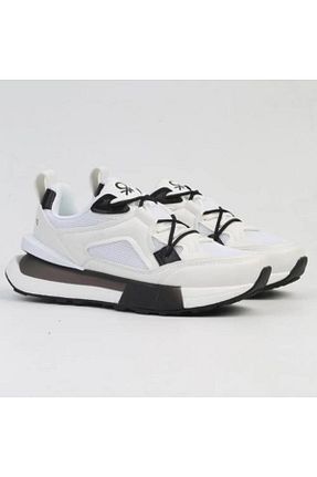 کفش اسنیکر سفید زنانه بند دار Pierre Cardin - کد 856390895
