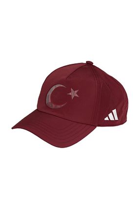 کلاه زرشکی زنانه adidas - کد 840453928