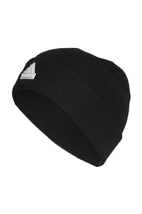 کلاه پشمی مشکی زنانه پنبه ای adidas - کد 753696387