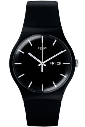 ساعت مچی مشکی مردانه 41 میلی متر Swatch - کد 382018651