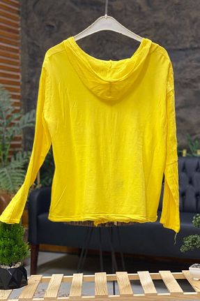 پیراهن زرد زنانه گشاد sahnemoda - کد 659989399