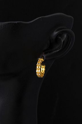 گوشواره طلا زرد زنانه 14 عیار Bilezikci - کد 453682477