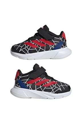 کفش اسنیکر مشکی بچه گانه چسبی adidas - کد 804708710