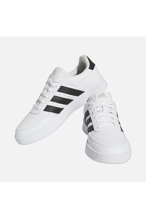 کفش اسنیکر سفید زنانه بند دار adidas - کد 646881387