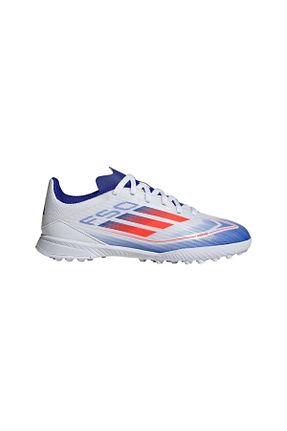 کفش فوتبال چمن مصنوعی آبی بچه گانه پلاستیک adidas - کد 852130011