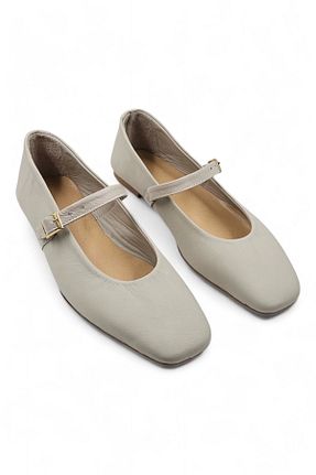 بابت قهوه ای زنانه چرم خالص Melen Shoes - کد 855543069