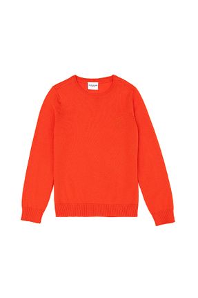 پلیور نارنجی بچه گانه ساده U.S. Polo Assn. - کد 834571031