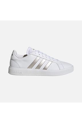 کفش اسنیکر سفید زنانه بند دار adidas - کد 733527398