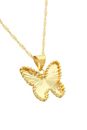 گردنبند طلا زرد زنانه 22 عیار Iryum - کد 831618449