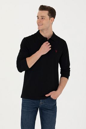 سوئیشرت مشکی مردانه ساده U.S. Polo Assn. - کد 838797169