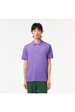 پولوشرت بنفش مردانه پنبه ای Lacoste - کد 770050497
