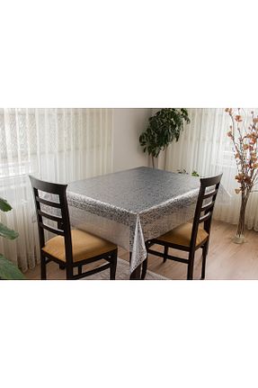 رومیزی طوسی نایلون decorekor - کد 890465167