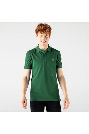 پولوشرت سبز مردانه پنبه ای Lacoste - کد 3069383
