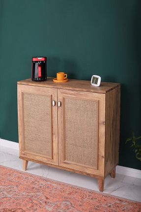 کابینت چند منظوره قهوه ای چوب MBK AHŞAP - کد 858899772