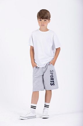 شلوارک و برمودا طوسی بچه گانه رگولار zepkids - کد 828947238