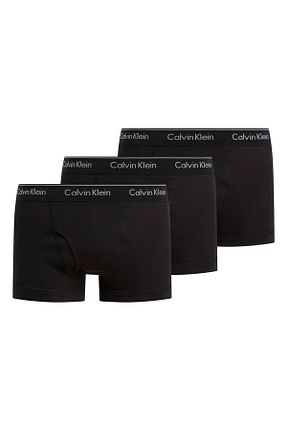 باکسر مشکی مردانه پنبه ای Calvin Klein - کد 858916510